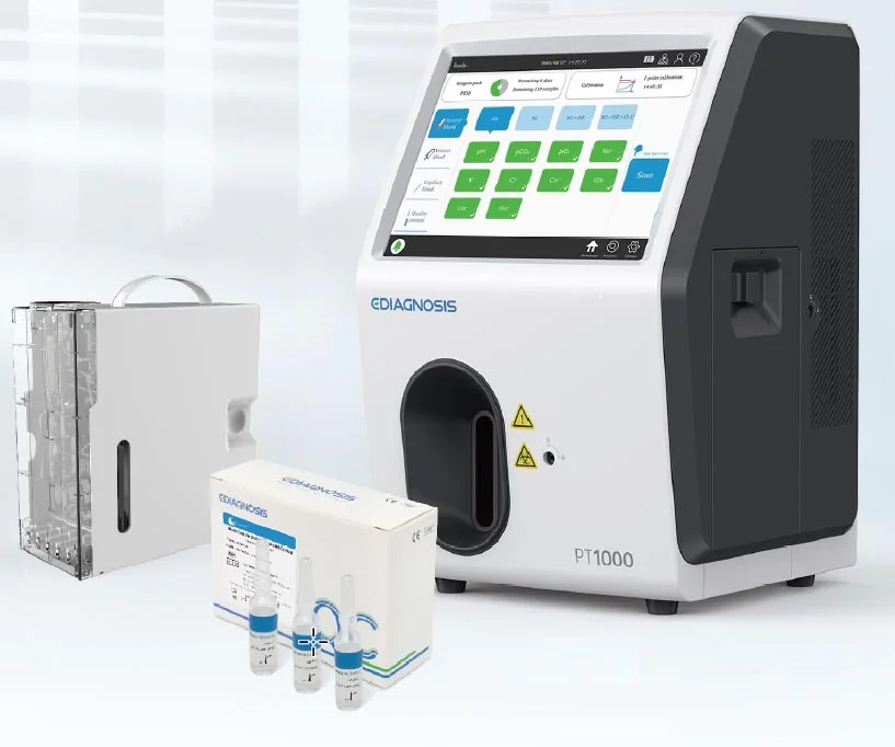 جهاز تحليل غازات الدمPT1000 Blood Gas Analyzer